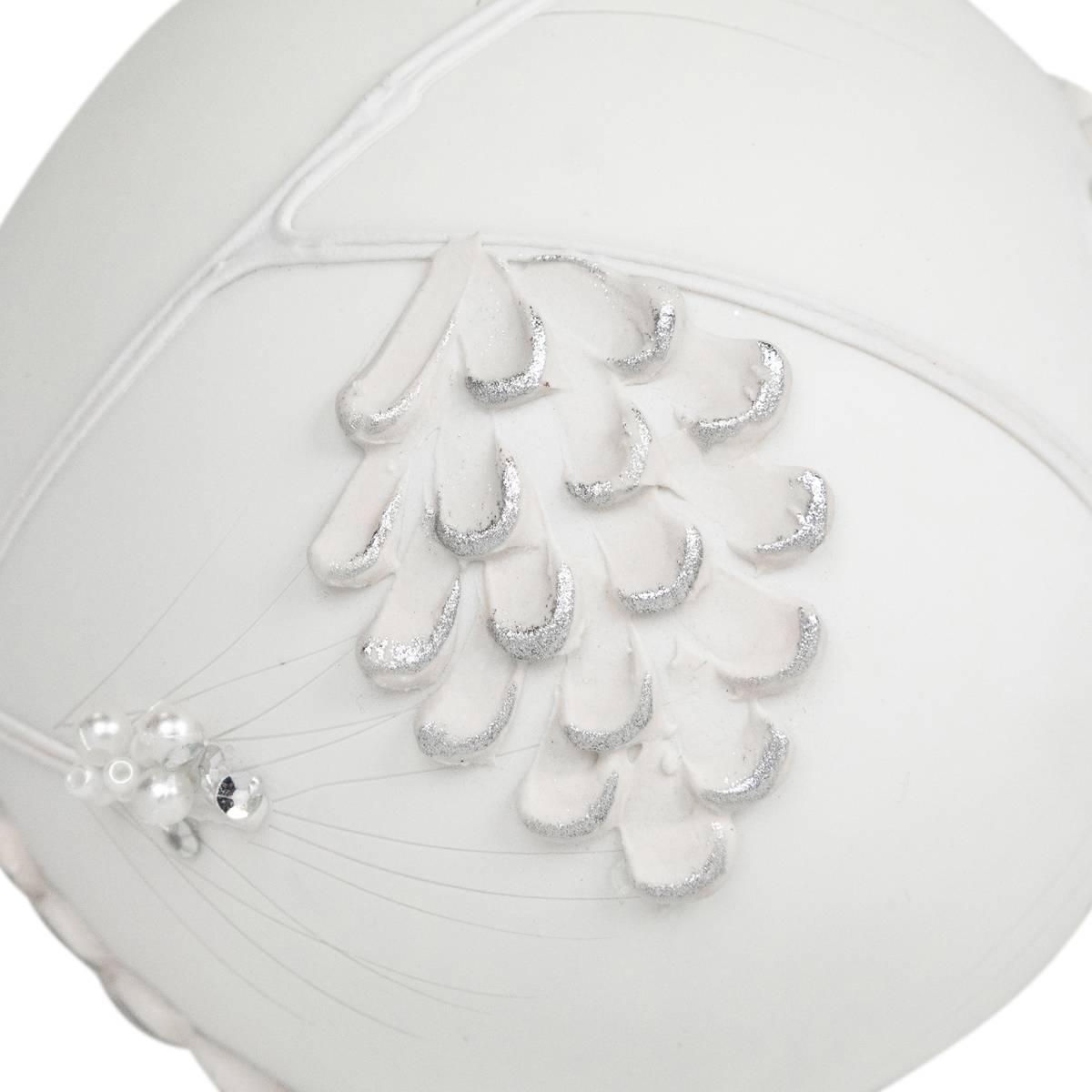 Northlight Seasonal 3.5in. Glass Onion Drop Christmas Ornament