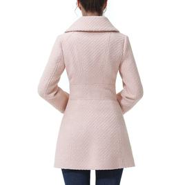Womens BGSD Boucle Wool Walking Coat