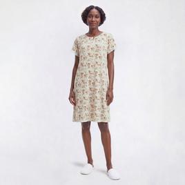 Womens Elizabeth & Nicole Wallpaper Floral Lace Trim Nightgown