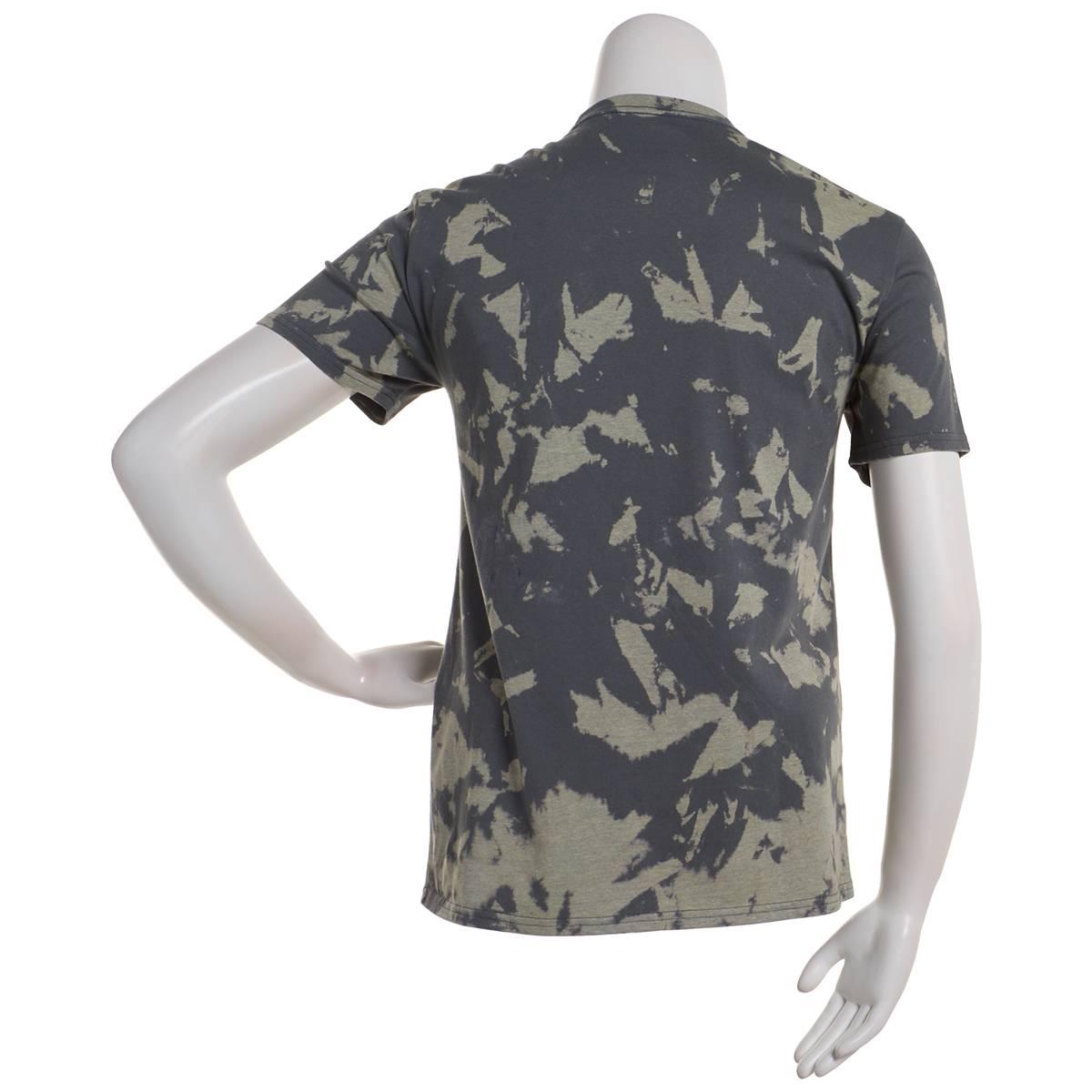 Juniors Fender® Embroidered Bass Guitar Acid Wash Tee