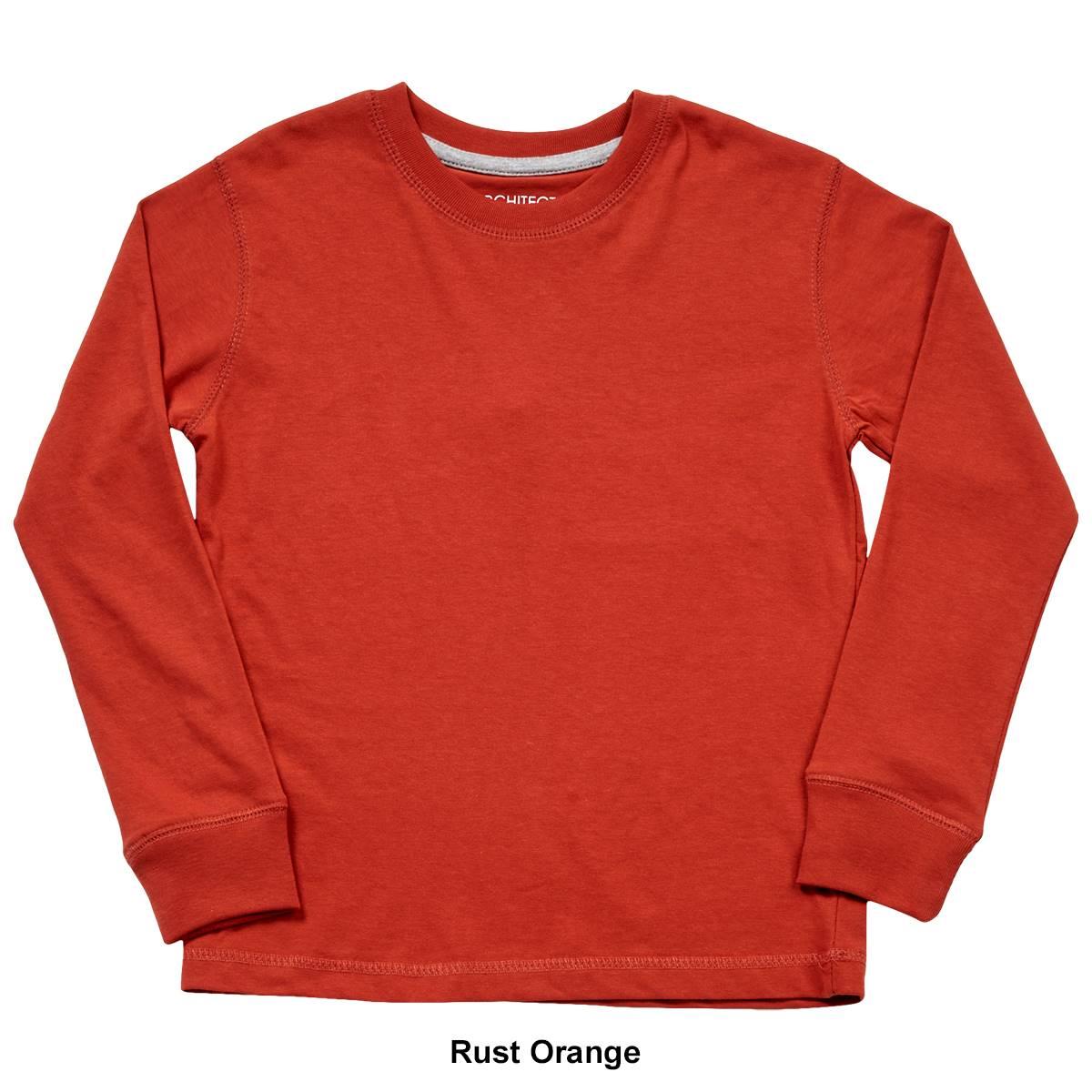 Boys (4-7) Architect® Jean Co. Long Sleeve Crew Neck Tee