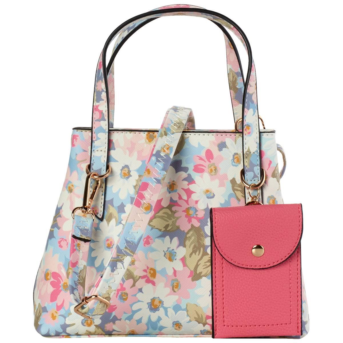 DS Fashion NY Small Crossbody Satchel - Daisy Floral