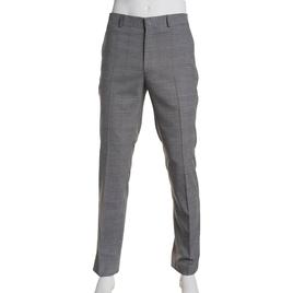 Mens Kenneth Cole(R) Plaid Pants - Grey