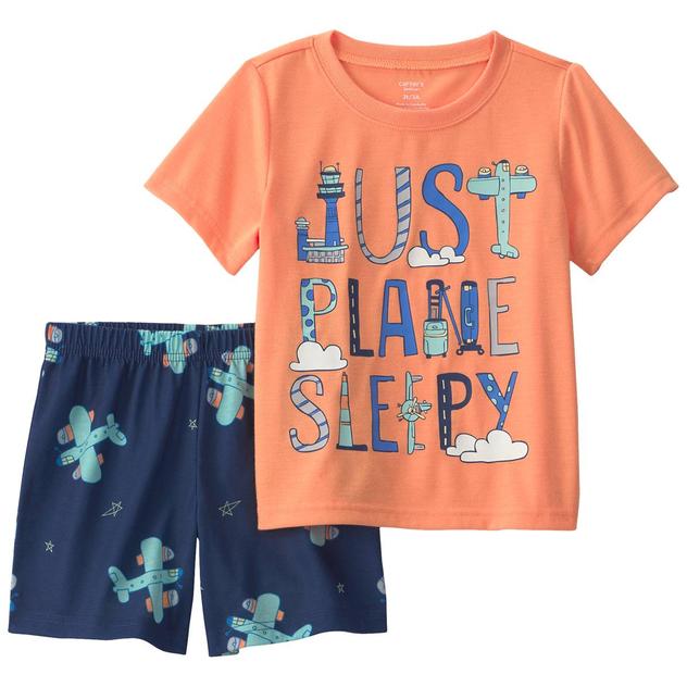 Toddler Boy Carter's® 2pc. Airplane Pajama Set