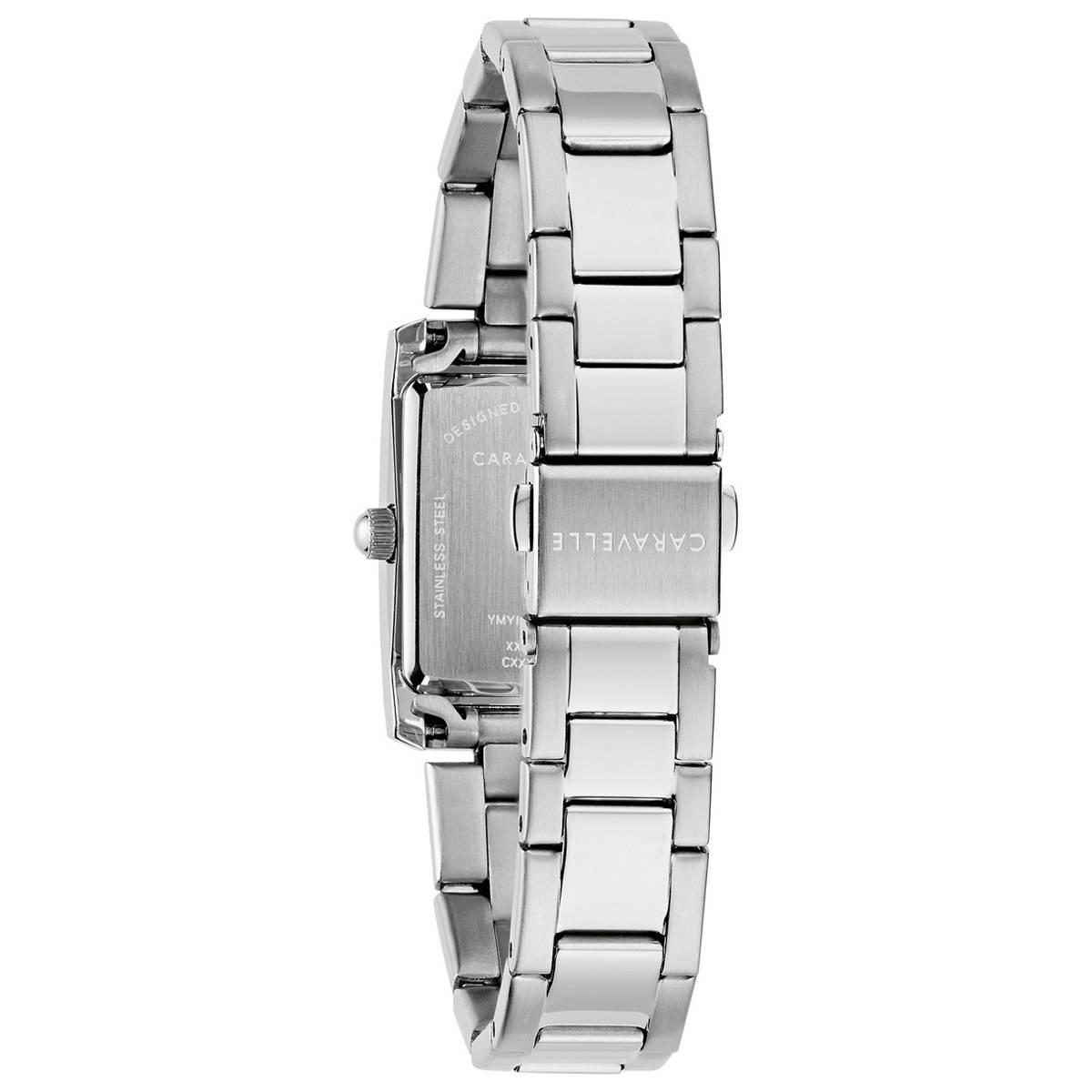 Womens Caravelle by Bulova Classic Pink Dial Watch - 43L224