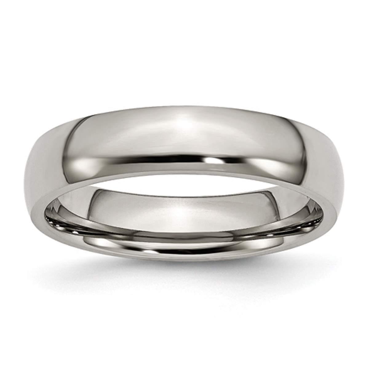 Mens Endless Affection(tm) 5mm Titanium Wedding Band
