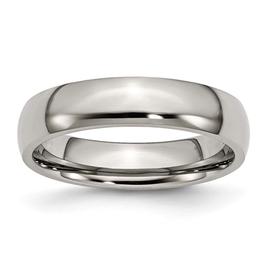 Mens Endless Affection(tm) 5mm Titanium Wedding Band