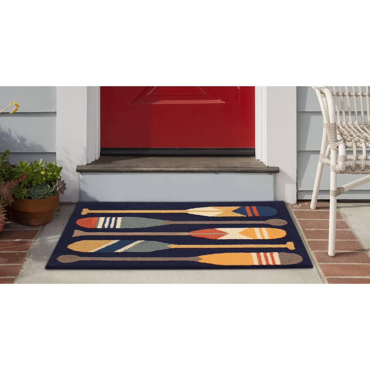 Liora Manne Frontporch Paddles Rectangular Accent Rug