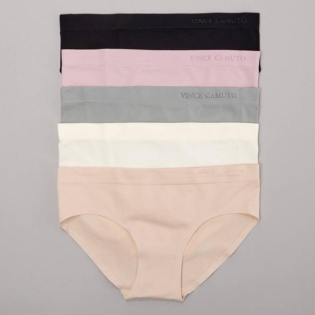 Womens Vince Camuto 5pk. Seamless Hipster Panties VC23888