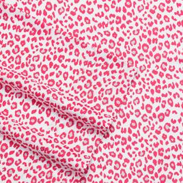 Betsey Johnson Betseys Leopard Microfiber Sheet Set