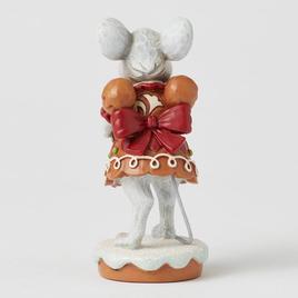 Jim Shore Gingerbread Mouse Girl Christmas Figurine