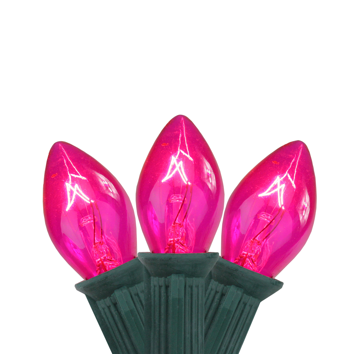 Northlight 25ct. C7 Pink Christmas String Lights