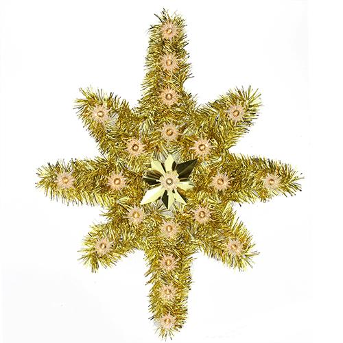 Northlight 21in. Gold Star of Bethlehem Christmas Tree Topper