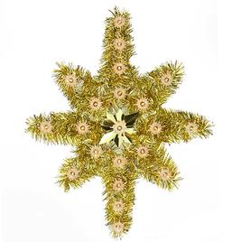 Northlight 21in. Gold Star of Bethlehem Christmas Tree Topper