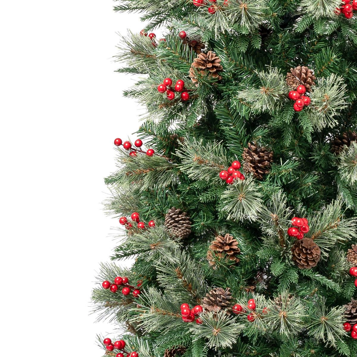 National Tree 7.5ft. Feel-Real® Virginia Pine Slim Christmas Tree