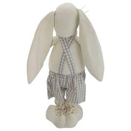 Northlight Seasonal Boy Easter Bunny w/ Floral Bowtie Figurine