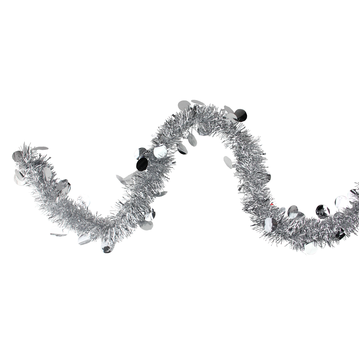 Northlight 50ft. Tinsel & Polka Dot Commercial Christmas Garland