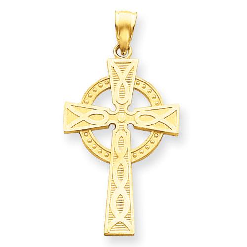 Gold Classics™ 14kt. Yellow Gold Celtic Cross