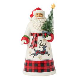 Jim Shore Highland Glen Santa w/ Sisal Christmas Figurine