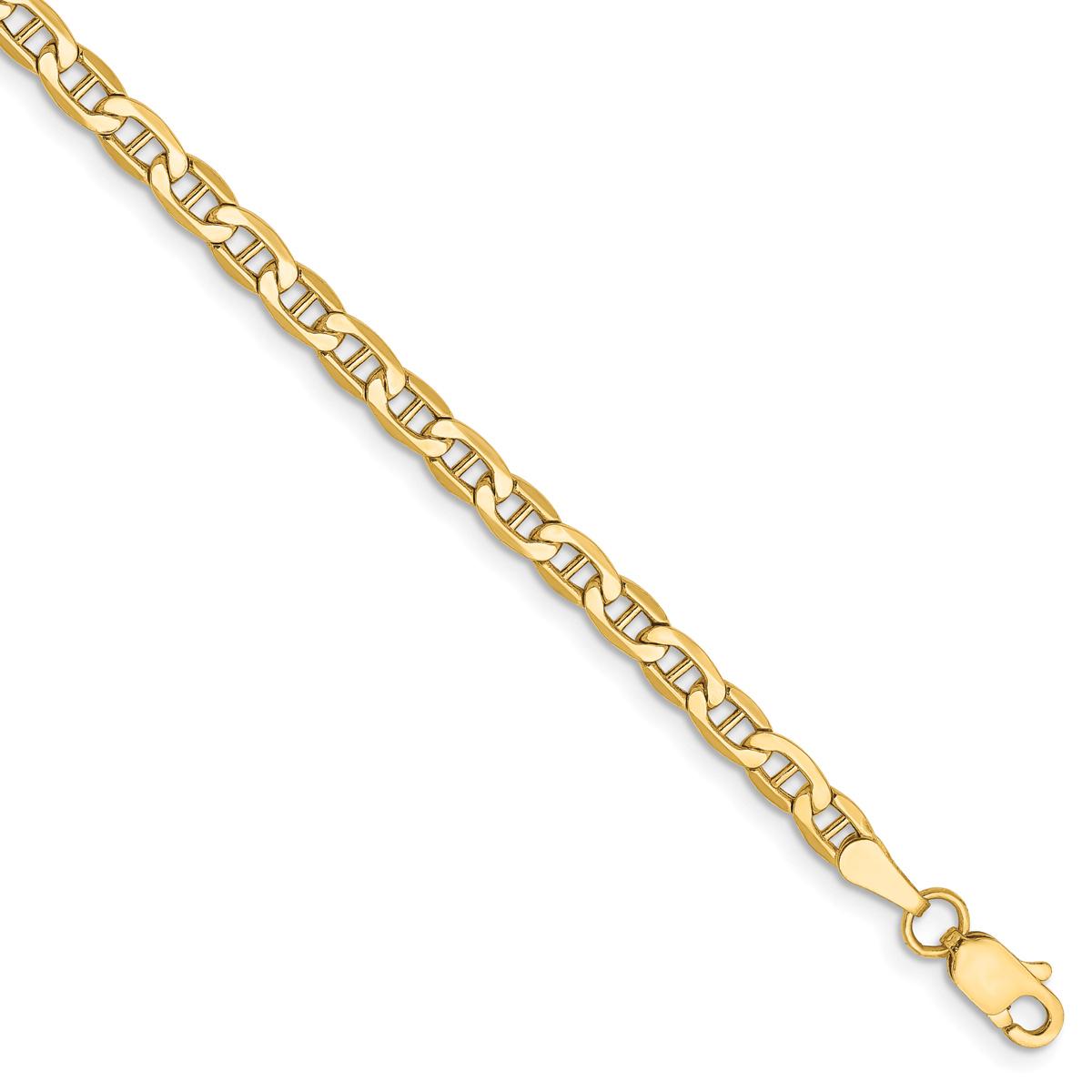 Gold Classics™ 3.20mm. Semi-Solid Anchor Chain Necklace