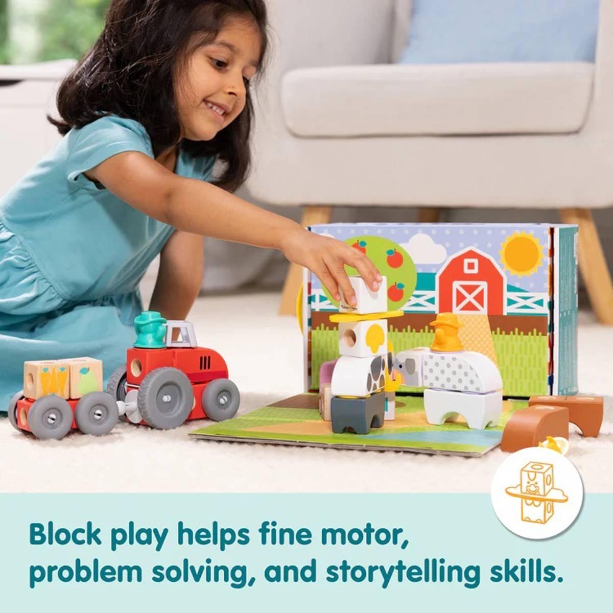 Melissa & Doug® Blockables™ Farm Playset