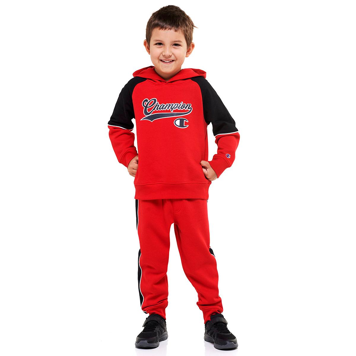 Boys (4-7) Champion(R) Active Color Block Hoodie & Joggers Set