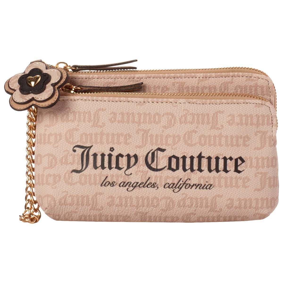 Womens Juicy Couture Summer Garden Zip Wallet