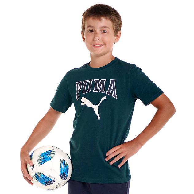 Boys (8-20) Puma® House of Graphics Short Sleeve Tee - Green