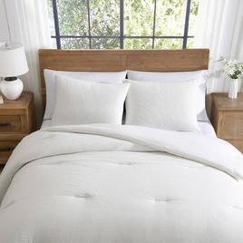 Tahari Home Rosie Crinkle Cotton Gauze 3pc. Comforter Set