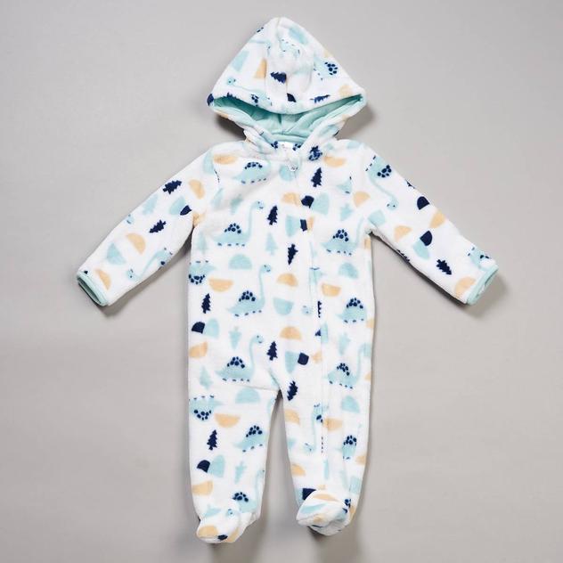 Baby Boy (NB-9M) Little Beginnings® Dino Plush Hooded Pram
