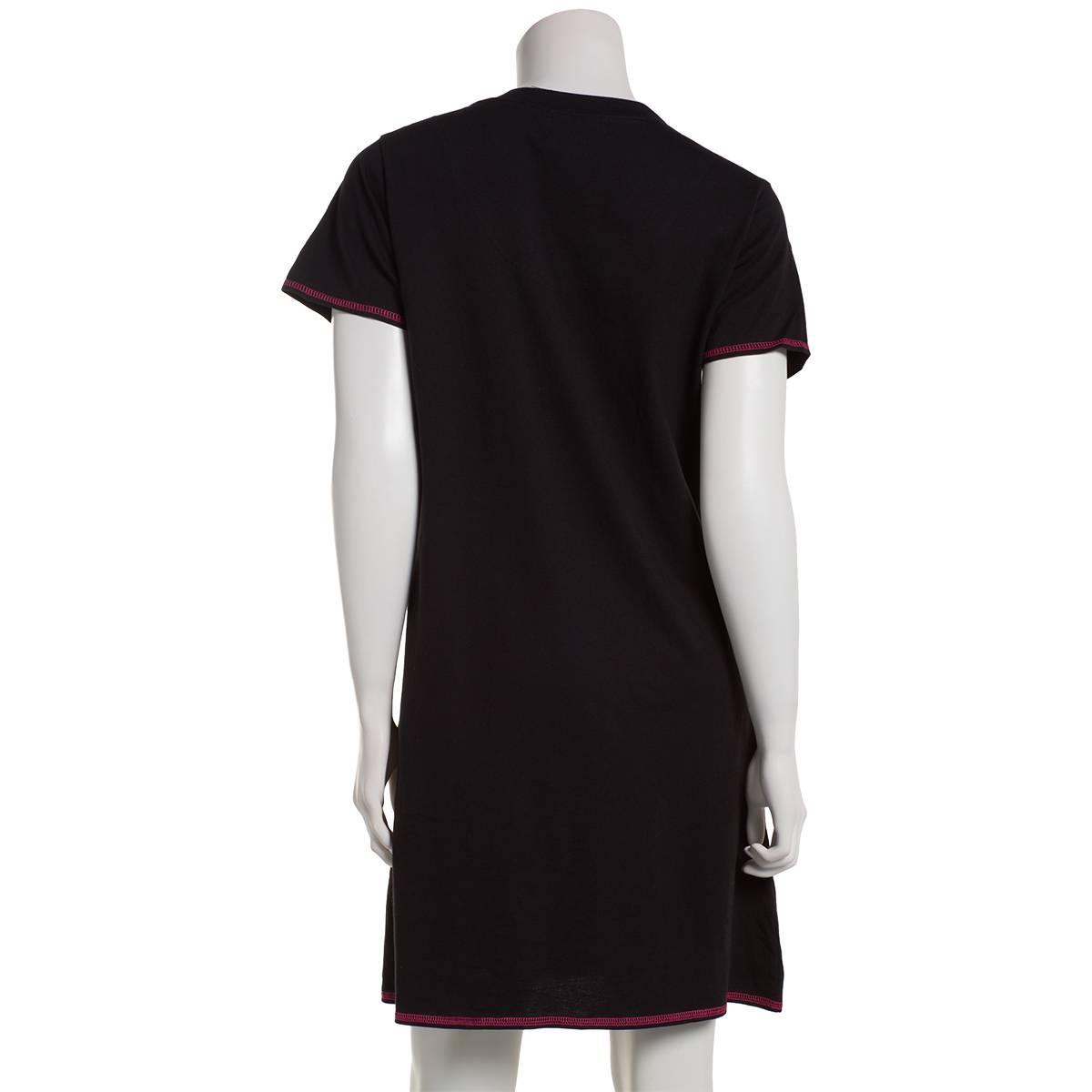 Womens Rene Rofe Short Sleeve Summer Vibes Cat Nightshirt