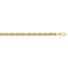 Adult Unisex Gold Classics(tm) 10kt. 16-in. Rope Chain Necklace