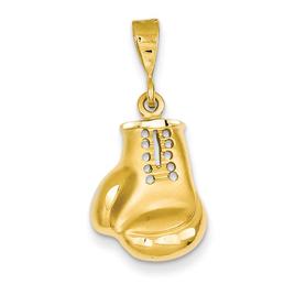 Mens Gold Classics(tm) 14kt. Gold Boxing Glove Pendant