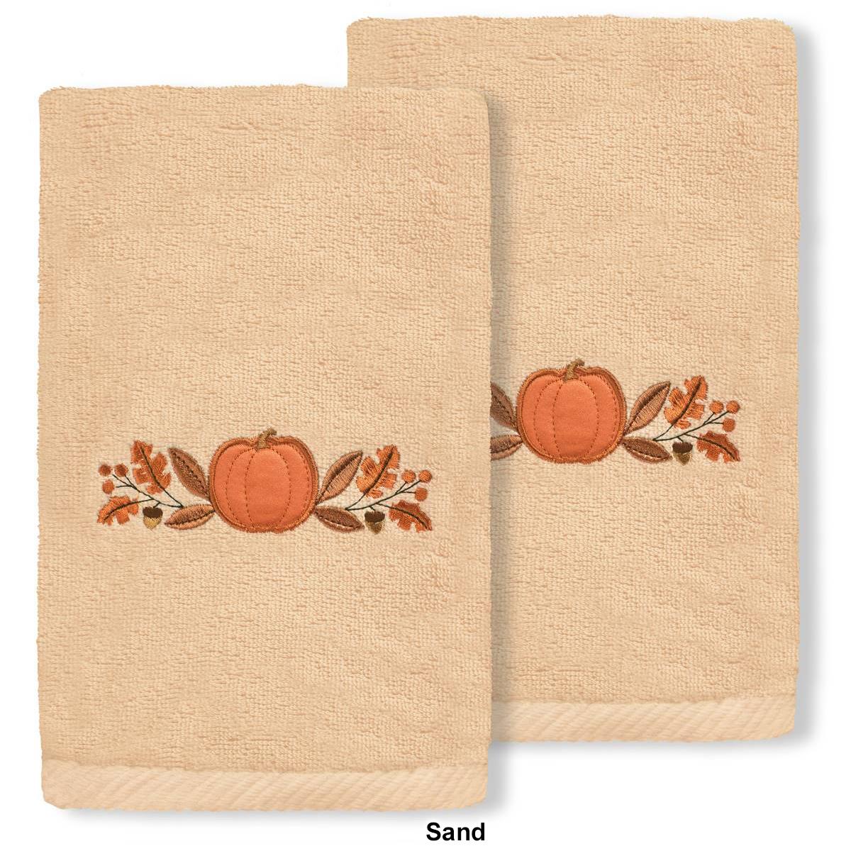 Linum Home Textiles Harvest Bounty Hand Towel - Set Of 2