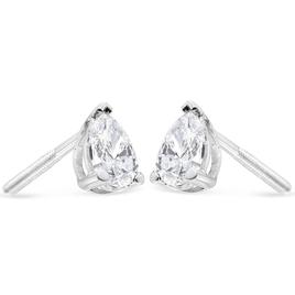 Haus of Brilliance 1ctw. Lab Grown Diamond Pear Stud Earrings