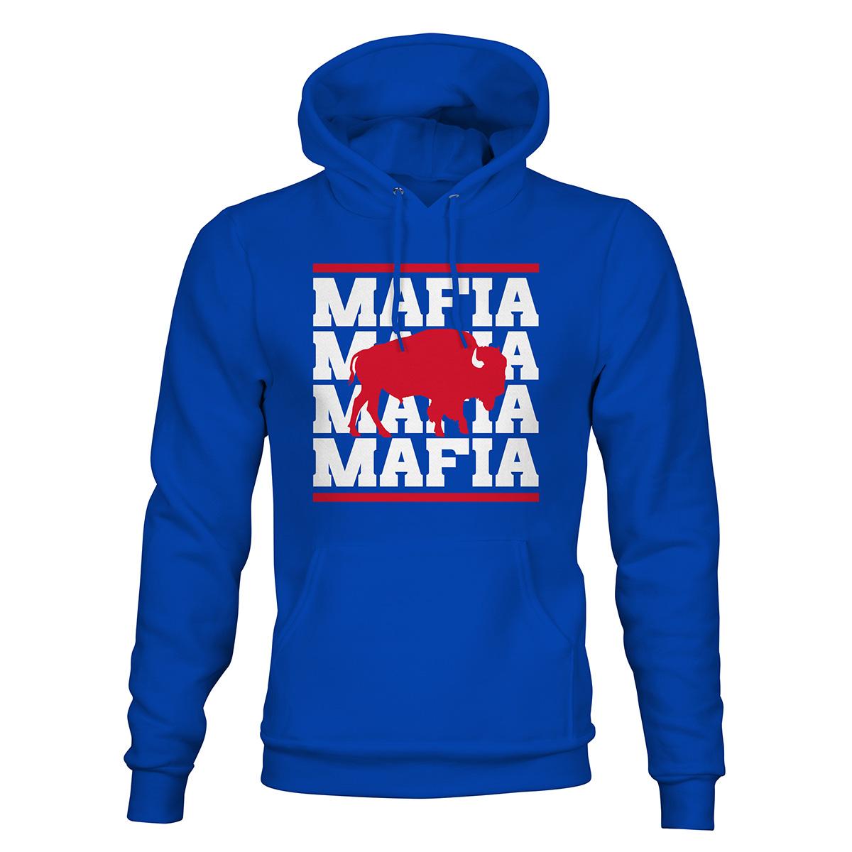 Mens Tailgate All Day Mafia Hoodie