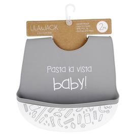 Baby Unisex Lila & Jack 2pk. Pasta La Vista Baby Silicone Bibs