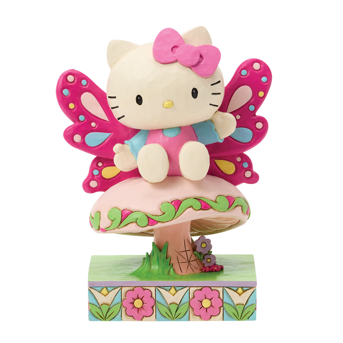 Jim Shore San Rio Hello Kitty Mushroom Fairy Figurine