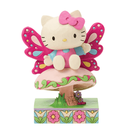 Jim Shore San Rio Hello Kitty Mushroom Fairy Figurine