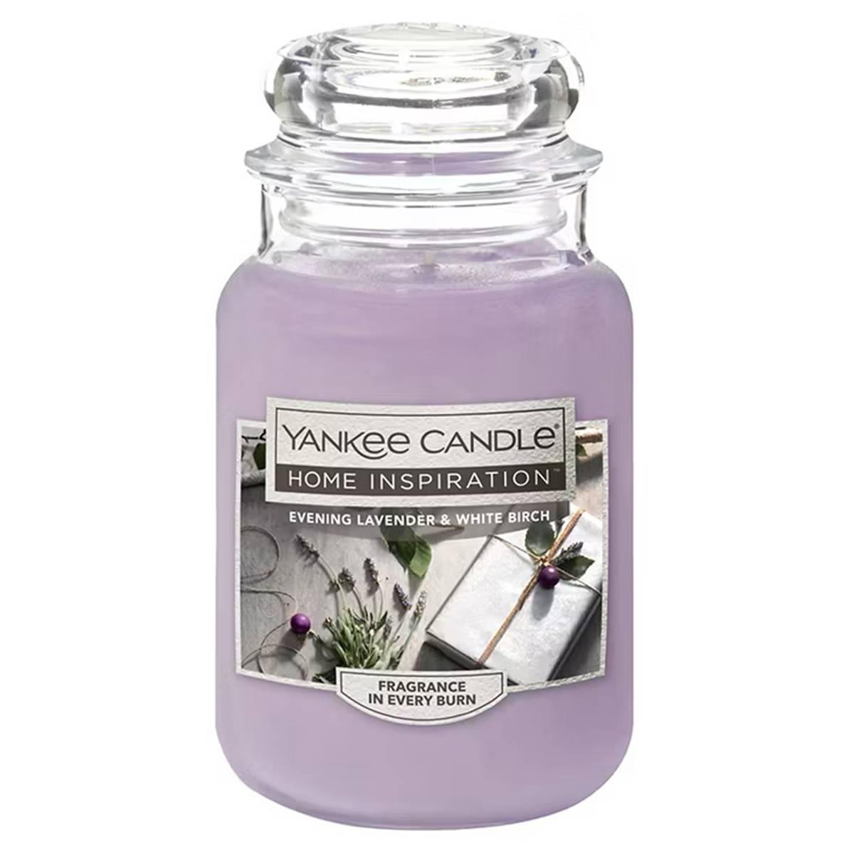 Yankee Candle(R) Evening Lavender White Birch 19oz. Jar Candle