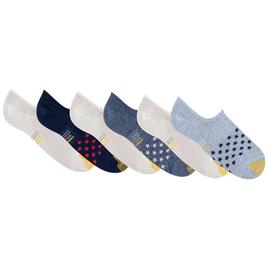 Womens Gold Toe® 6pk. Americana Invisible 21.00