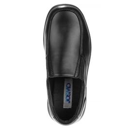 Little Boy Josmo Faux Leather Slip-On School Oxfords