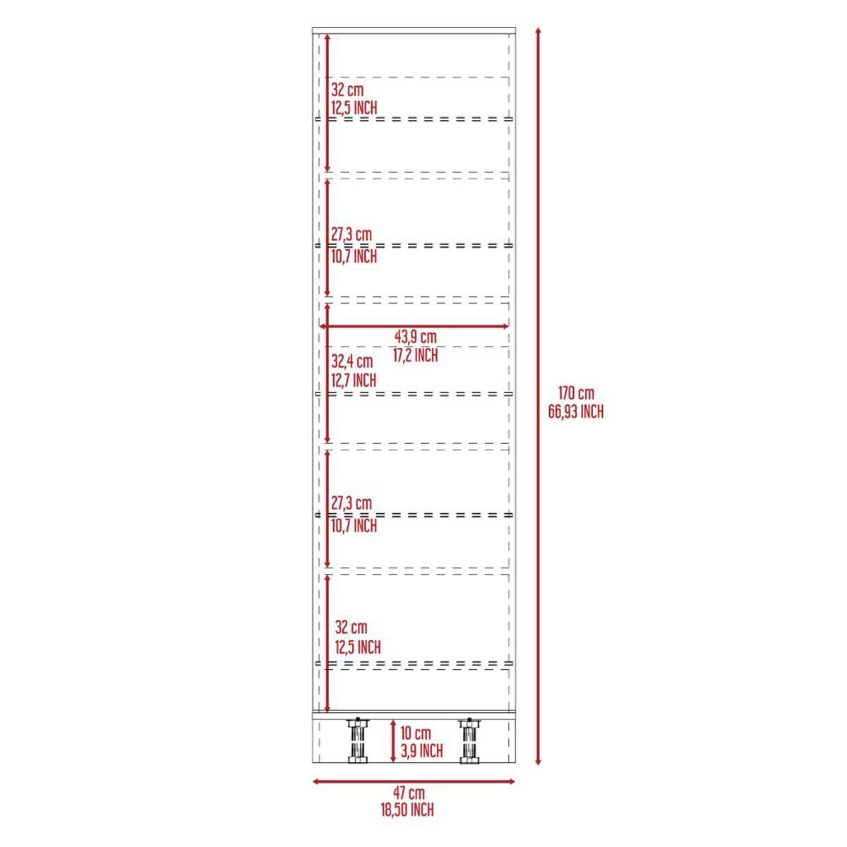 FM FURNITURE Ruan XL Shoe Rack