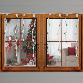 Northlight 3.5ft. Green Mini Icicle 100ct. Christmas Lights