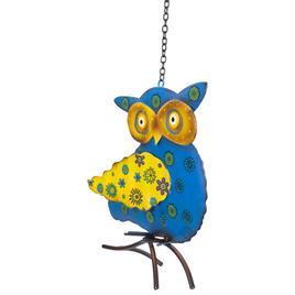 Northlight Seasonal 7.75in. Metal Owl Outdoor Wall Hanging