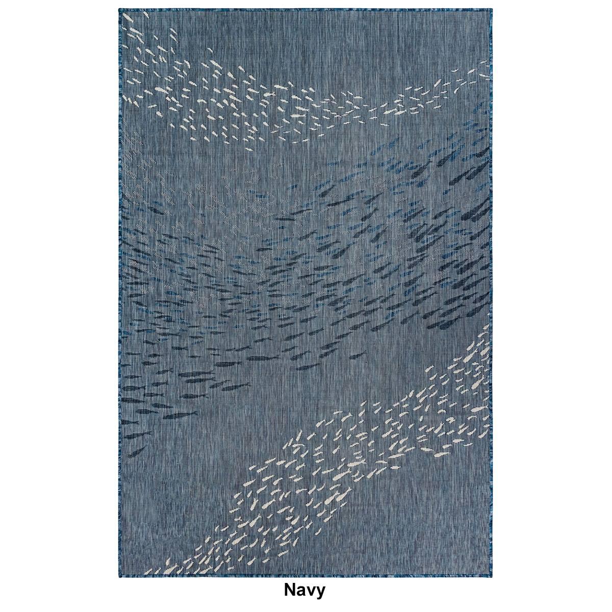 Liora Manne™ Carmel School Of Fish Indoor/Outdoor Area Rug