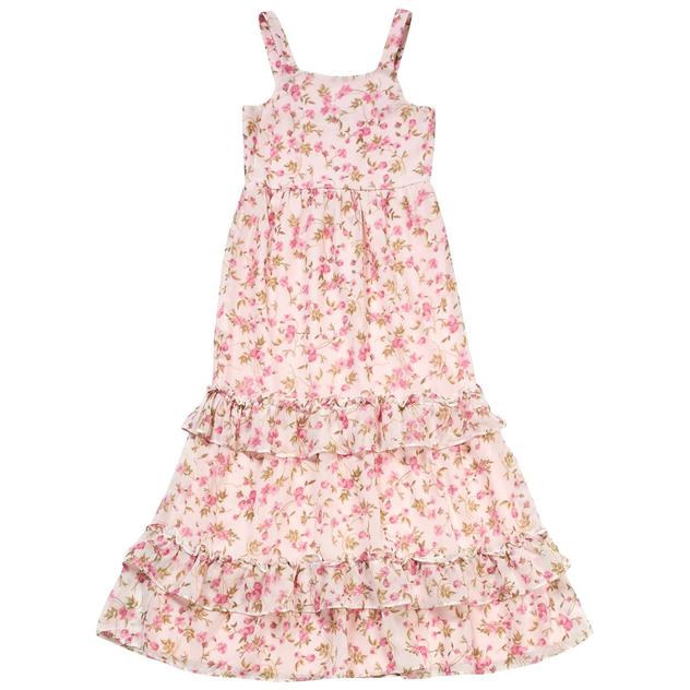 Girls (7-14) Rare Too Sleeveless Tiered Floral Maxi Dress
