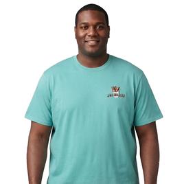 Mens Big & Tall Joe Marlin Graphic Tee - Seafrost Heather