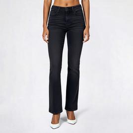 Juniors California Vintage Mid Rise Distressed Bootcut Jeans