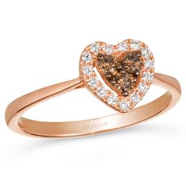 Le Vian Chocolatier(R) Chocolate Diamonds(R) Vanilla Diamonds(R) Ring